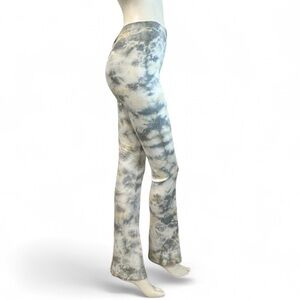 NWT Zara Tie-Dye Stretch Rib Knit Boot Cut Pull-On Pant